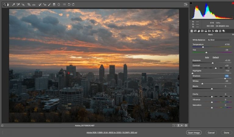 Что нового в adobe camera raw 9